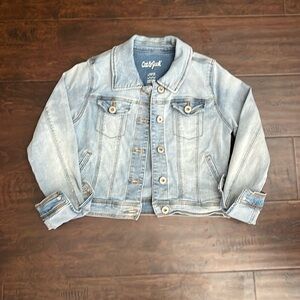 Cute girls Cat and Jack jean jacket
